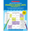 The Ultimate Book of Phonics Word Lists: Grades 3-5