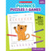 ERSSC-9781546113829.jpg Phonics Puzzles & Games Activity Book for PreK-K