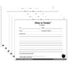 ERSSE-1023-6.jpg Notes to Parents, Blank Note, 50 Per Pack, 6 Packs
