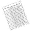 Vertical Incentive Chart Set, White