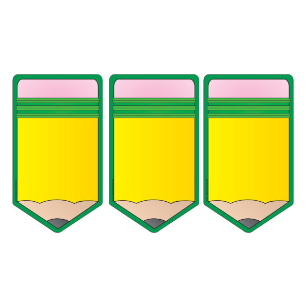 Notepad, Pencil, Large, 50 Sheets, Pack of 6