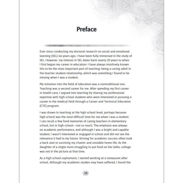 Creating Social and Emotional Learning Environments