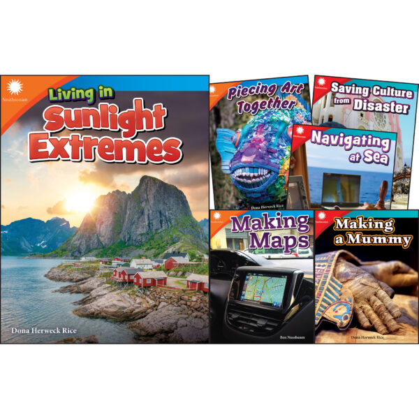 ERSSEP109757.jpg Smithsonian Informational Text: History & Culture Grades 2-3: 6-Book Set