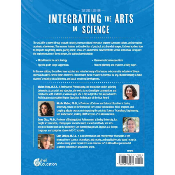 ERSSEP117846_1.jpg Integrating the Arts in Science: 30 Strategies to Create Dynamic Lessons, 2nd Edition