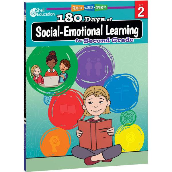 3DBook Template - Book07 180 Days of Social-Emotional Learning for Second Grade
