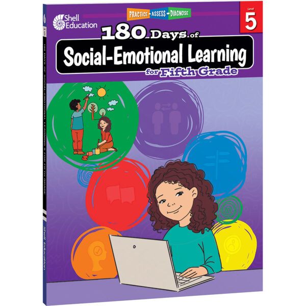 3DBook Template - Book07 180 Days of Social-Emotional Learning for Fifth Grade