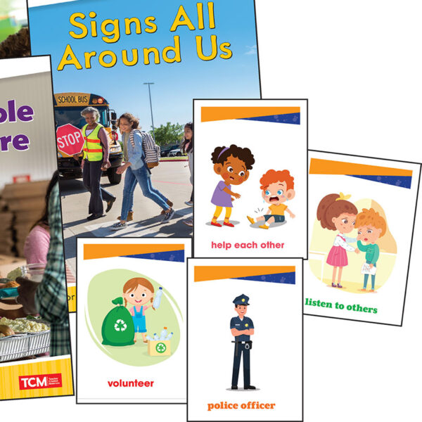ERSSEP131226_1.jpg iCivics Grade K: Community & Social Awareness 5-Book Set + Game Cards