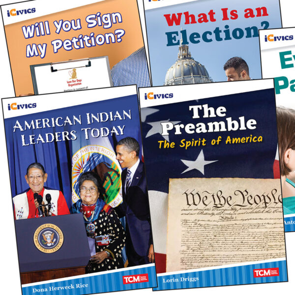 ERSSEP131233_1.jpg iCivics Grade 3: Leadership & Responsibility 5-Book Set + Game Cards