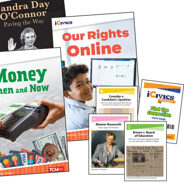 ERSSEP131236_1.jpg iCivics Grade 5: Community & Social Awareness 5-Book Set + Game Cards