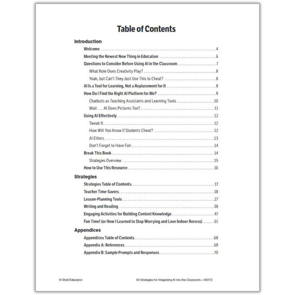 50 Strategies for Integrating AI into the Classroom