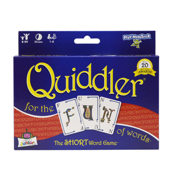 Quiddler Word Game, Pack of 2