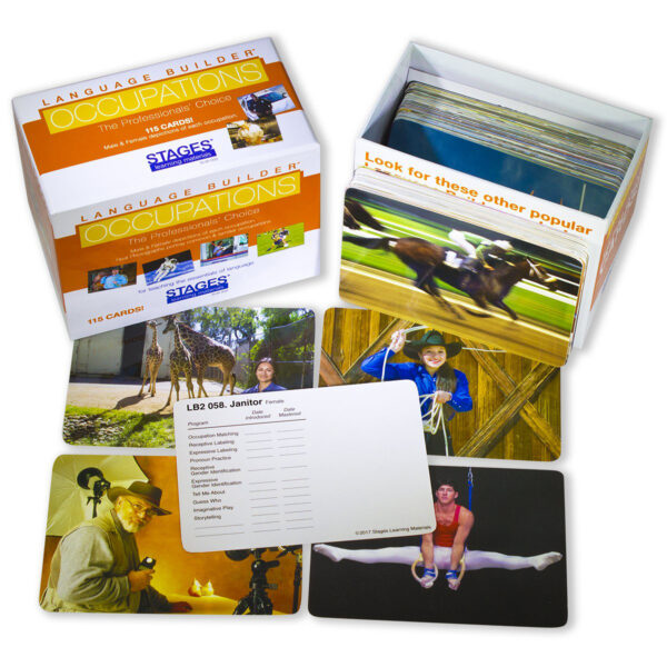 ERSSLM002.jpg Language Builder Occupation Card Set, Pack of 115