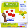 Language Builder 3D-2D Matching Kit, Foods