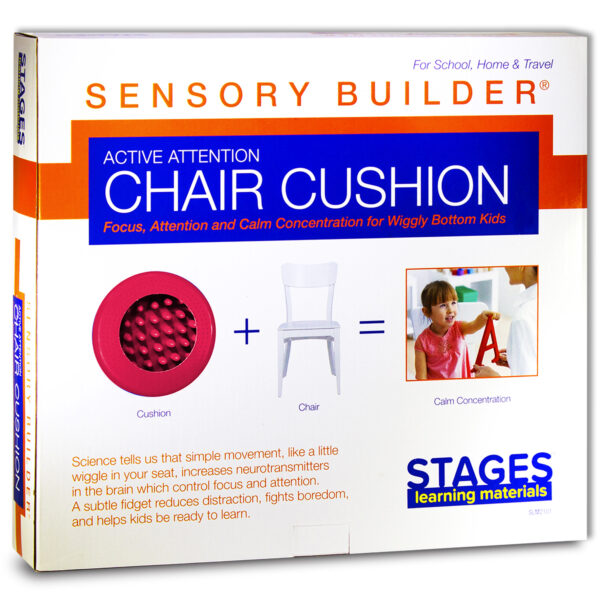 Sensory Builder Active Attention Chair Cushion, Red