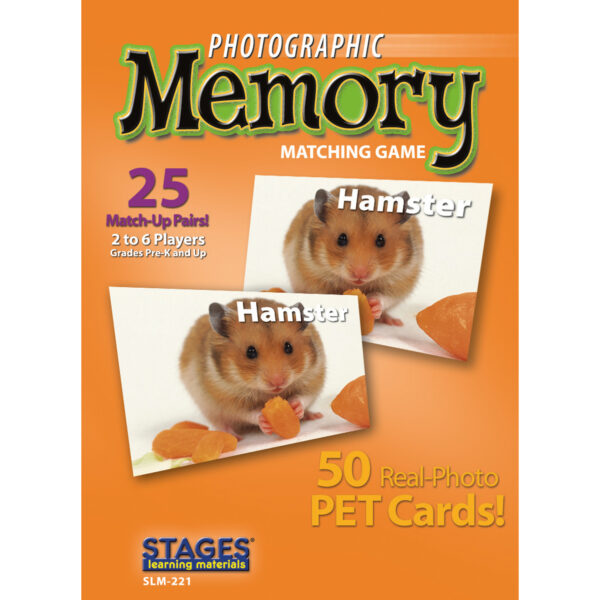 ERSSLM221-3_1-1.jpg Pets Photographic Memory Matching Game, Pack of 3