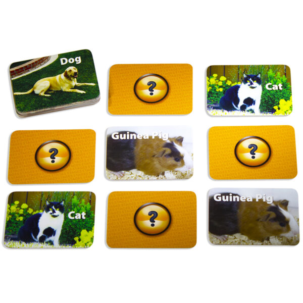 ERSSLM221-3_4.jpg Pets Photographic Memory Matching Game, Pack of 3