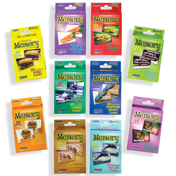 ERSSLM992_2.jpg Photographic Memory Matching Games, Set of 10