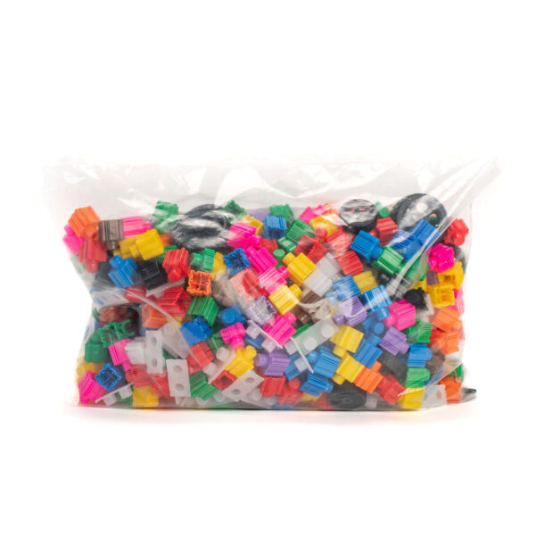 Snapo Bag Medium, Back Building Blocks, Epic Builder's Kit, 550 Pieces
