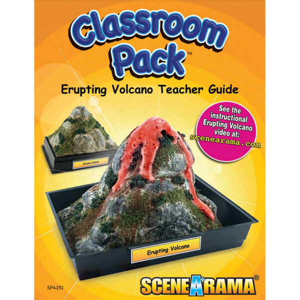 Scene-A-Rama Erupting Volcano Classroom Pack