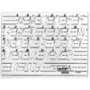 Manuscript Handwriting Templates, Transitional Uppercase