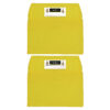 Seat Sack, Small, 12 inch, Chair Pocket, Yellow, Pack of 2