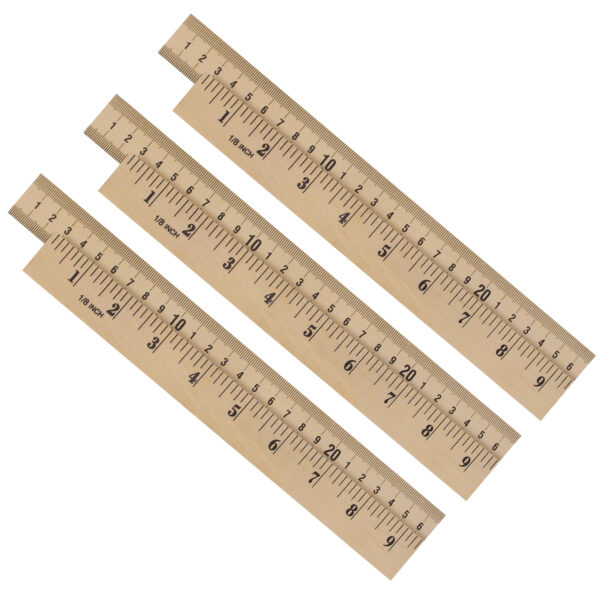 ERSSTP34039-3.jpg Wooden Meter Stick, Plain Ends, Pack of 3