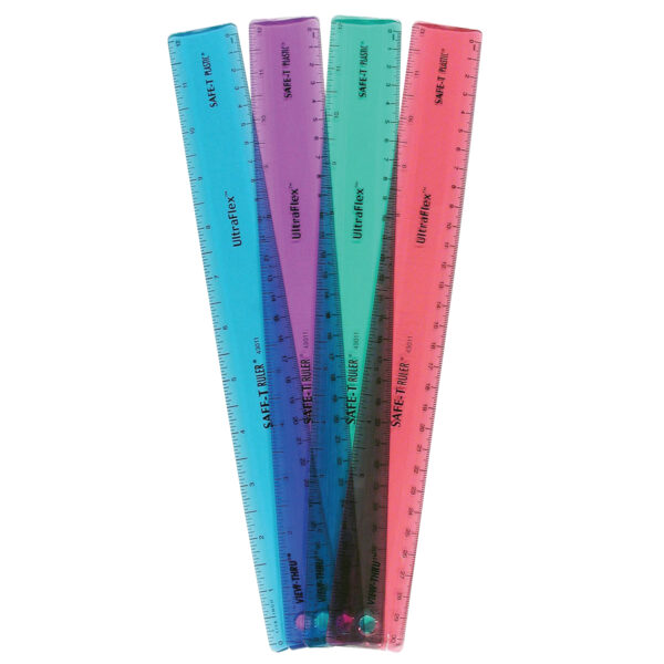 ERSSTP43011-12.jpg UltraFlex SAFE-T Ruler, Pack of 12