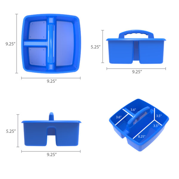 ERSSTX00947E06C-6_3.jpg Small Caddy, Blue, Pack of 6