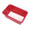 Small Cubby Bin, Red, Pack of 5