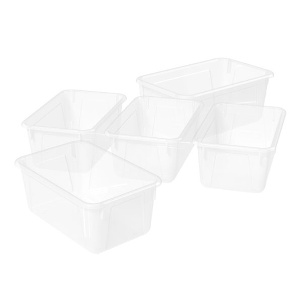 ERSSTX62461U05C_1.jpg Small Cubby Bin, Translucent, 5-Pack