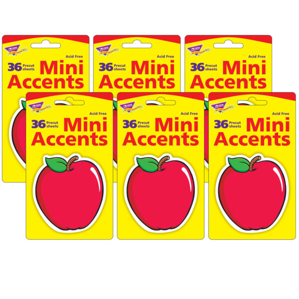 ERST-10501-6.jpg Apple Mini Accents, 36 Per Pack, 6 Packs