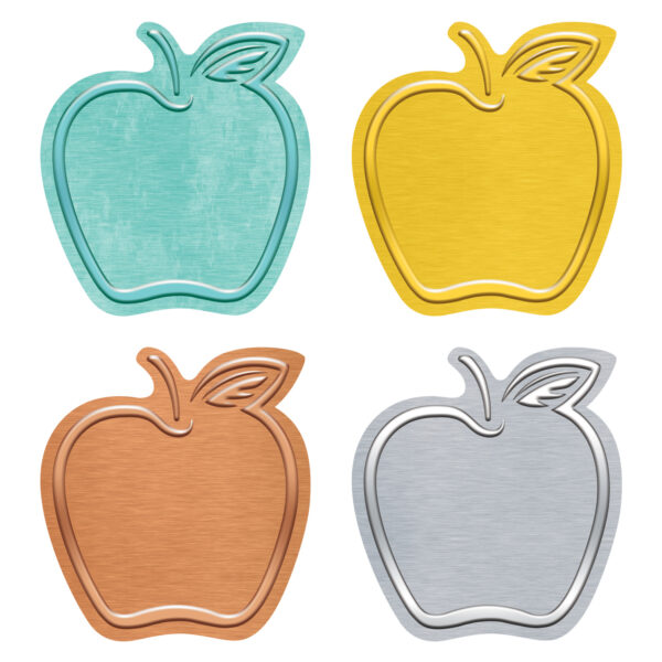 I ♥ Metal Apples Mini Accents Variety Pack, 36 Per Pack, 6 Packs