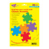 Puzzle Pieces Classic Accents Variety Pack, 36 Per Pack, 3 Packs