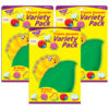 Bright Bugs Classic Accents Variety Pack, 36 Per Pack, 3 Packs