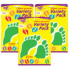 Footprints Classic Accents Variety Pack, 36 Per Pack, 3 Packs