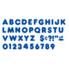 Royal Blue 4" Casual Uppercase Ready Letters, 6 Packs
