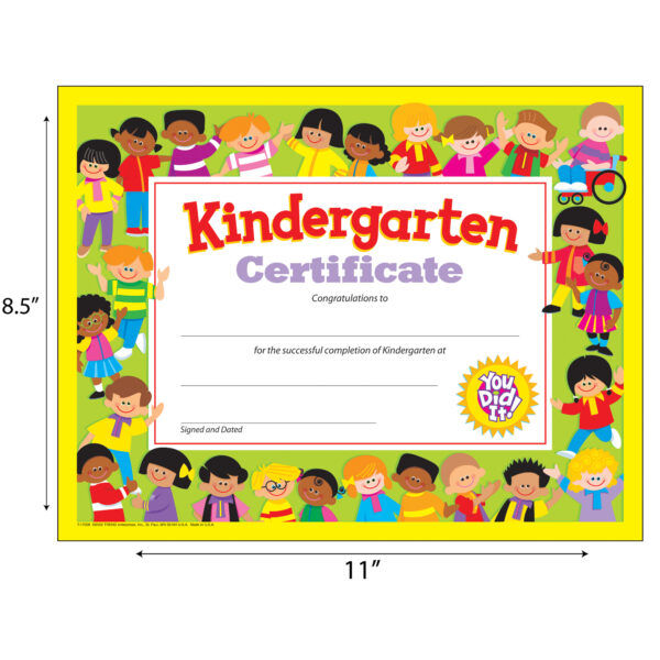 ERST-17008-6_1-1.jpg Kindergarten Certificate, 30 Per Pack, 6 Packs
