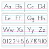 Basic Alphabet Zaner-Bloser Manuscript Bulletin Board Set