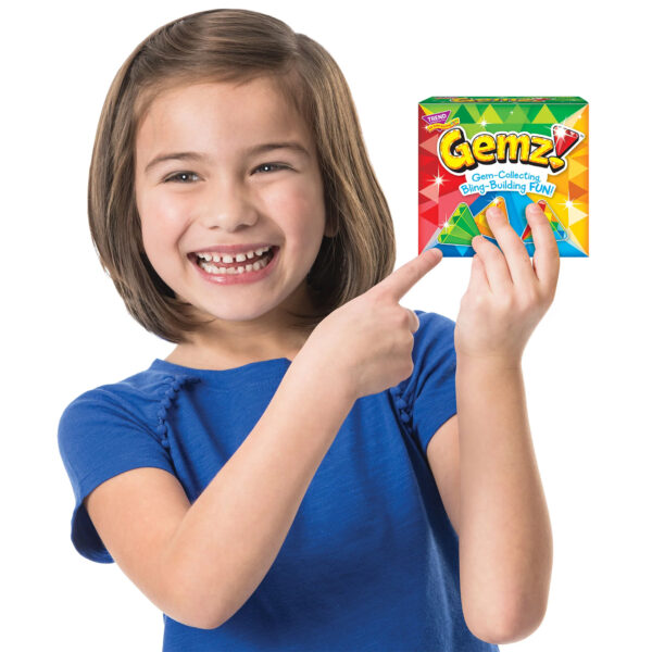 Gemz! Three Corner Card Game, Pack of 3