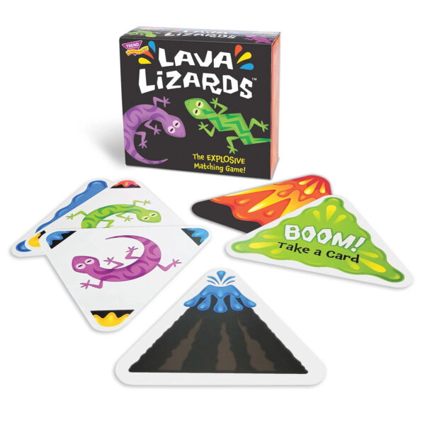 Lava Lizards Three Corner Card Game, Pack of 3