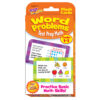 Word Problems Test Prep Math, Grades 1-3 Challenge Cards, 6 Packs