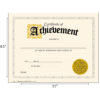 ERST-2562-6_1-1.jpg Certificate of Achievement Classic Certificates, 30 Per Pack, 6 Packs