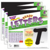 ERST-2703-3.jpg Black 4-Inch Italic Uppercase-Lowercase Combo Pack (EN-SP) Ready Letters, 193 Per Pack, 3 Packs