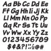 ERST-2703-3_1-1.jpg Black 4-Inch Italic Uppercase-Lowercase Combo Pack (EN-SP) Ready Letters, 193 Per Pack, 3 Packs