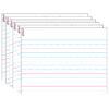 Handwriting Paper Wipe-Off Chart, 17" x 22", Pack of 6