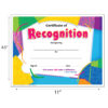 Certificate of Recognition Colorful Classics Certificates, 30 Per Pack, 6 Packs