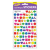 Basic Shapes superShapes Stickers, 800 Per Pack, 6 Packs