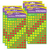 Autumn Leaves superShapes Stickers, 800 Per Pack, 6 Packs