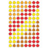 Autumn Leaves superShapes Stickers, 800 Per Pack, 6 Packs