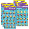Perky Penguins superShapes Stickers, 800 Per Pack, 6 Packs